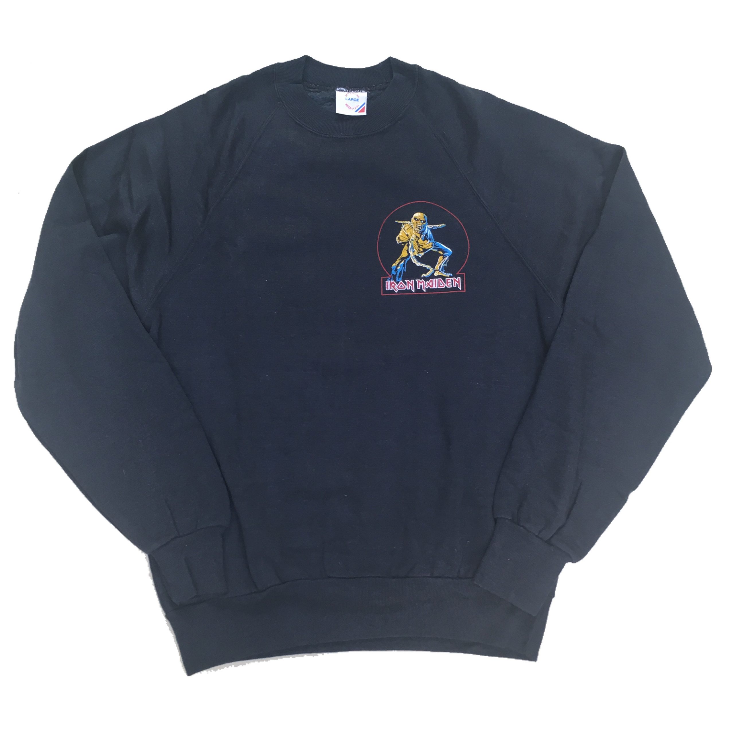 Iron Maiden - piece of mind crewneck (1)