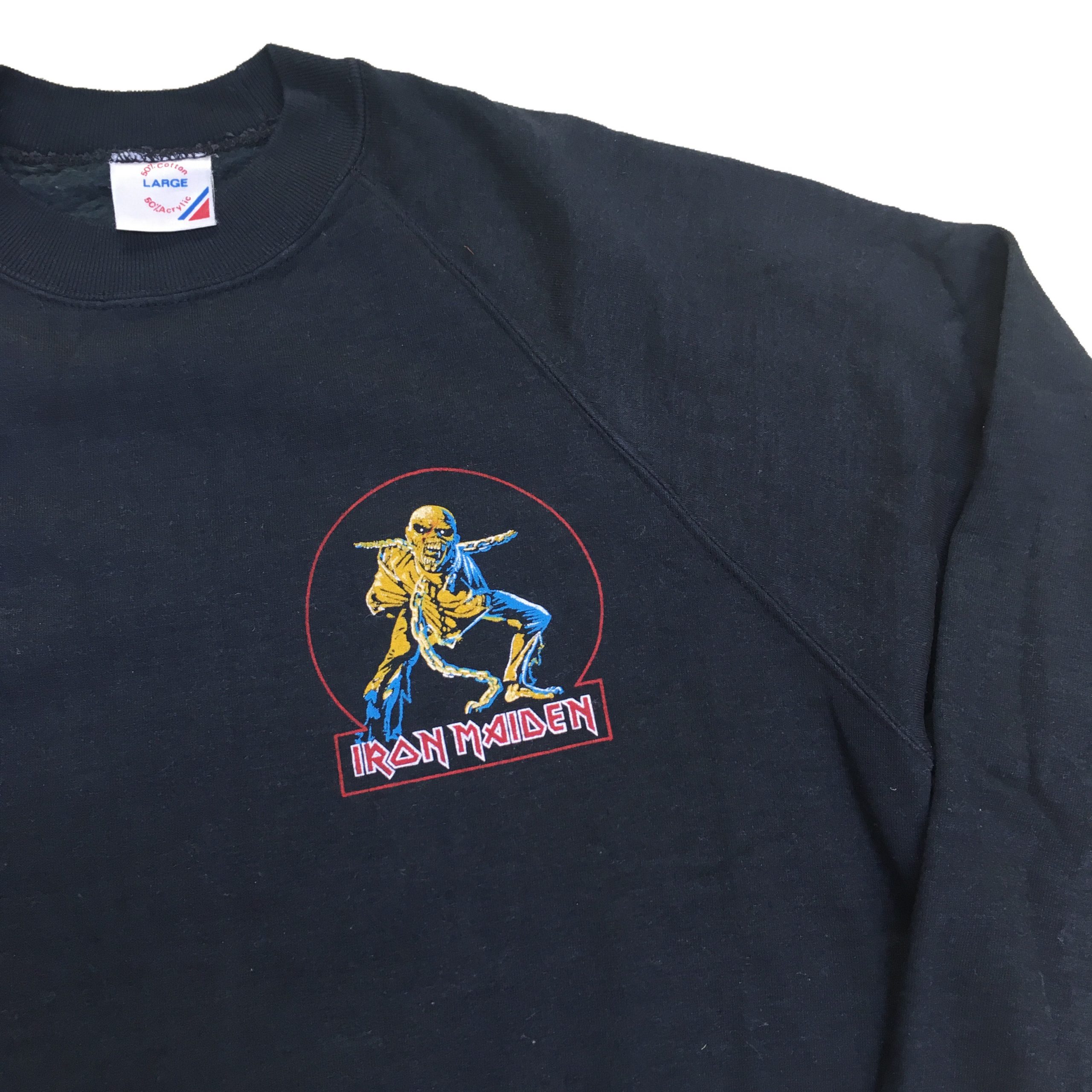 Iron Maiden - piece of mind crewneck (3)