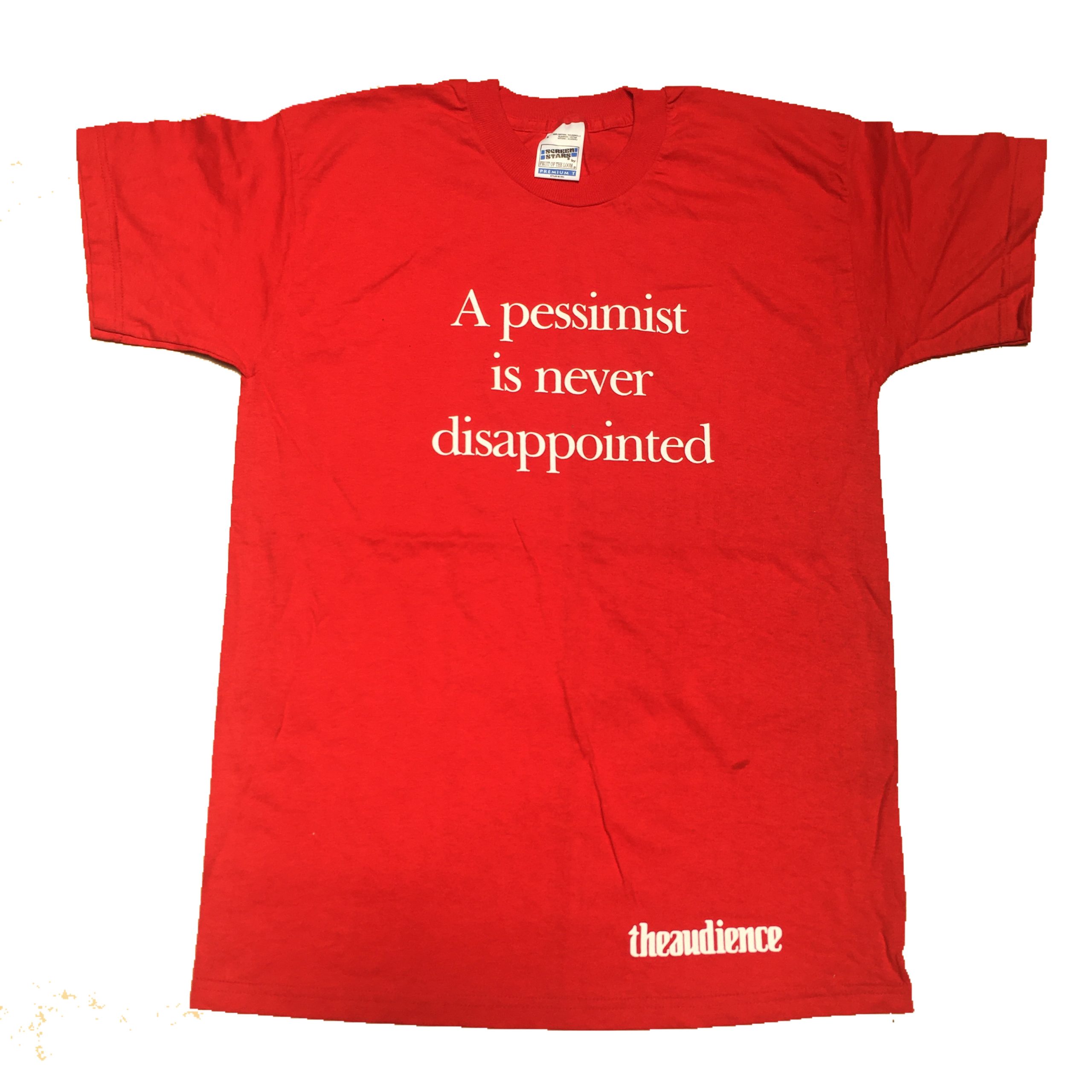 audience - pessimist tee (5)